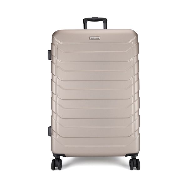 Gino Rossi Голям куфар Gino Rossi GIN-L-002-05-GOLD. Златист