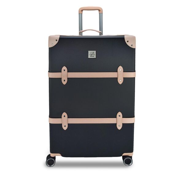 Semi Line Голям куфар Semi Line T5671-4 Черен