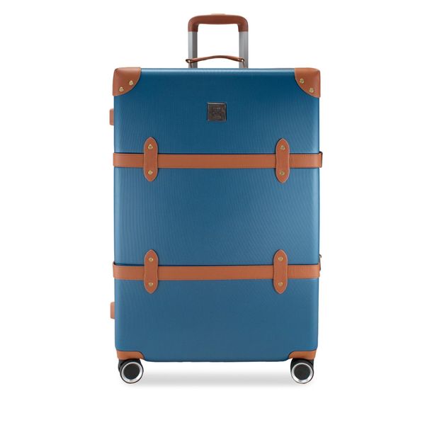 Semi Line Голям куфар Semi Line T5672-4 Тъмносин