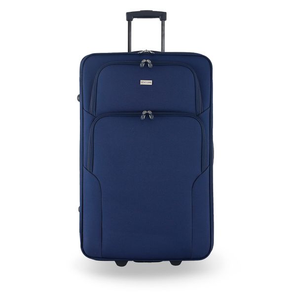 Semi Line Голям куфар Semi Line T5681-3 Тъмносин