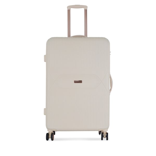 Semi Line Голям куфар Semi Line T5686-3 Екрю