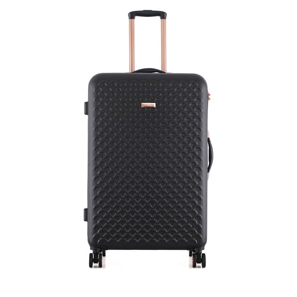 Semi Line Голям куфар Semi Line T5718-3 Черен