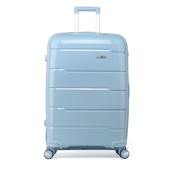 Semi Line Голям куфар Semi Line T5751-3 Син