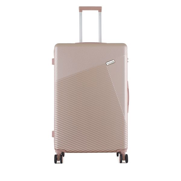 Semi Line Голям куфар Semi Line T5758-4 Розов