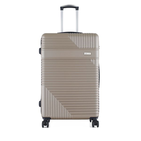 Semi Line Голям куфар Semi Line T5760-4 Кафяв