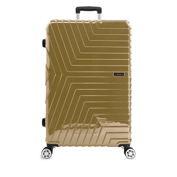 Semi Line Голям куфар Semi Line T5763-3 Златист