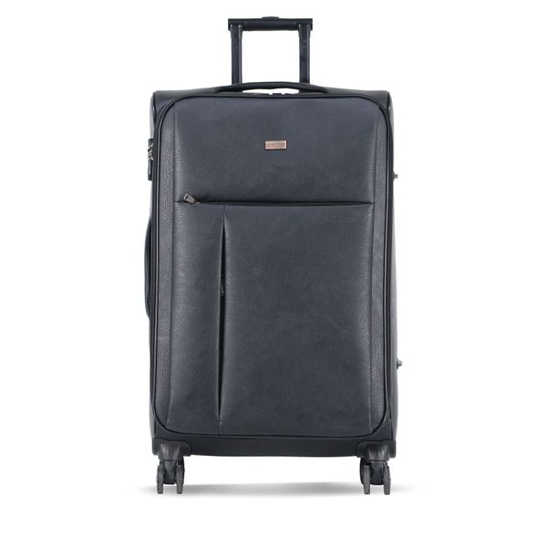 Semi Line Голям куфар Semi Line T5774-3 Черен