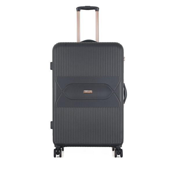 Semi Line Голям куфар Semi Line T5787-3 Черен