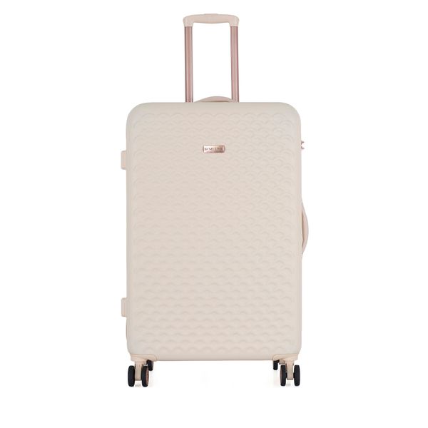 Semi Line Голям куфар Semi Line T5791-3 Екрю