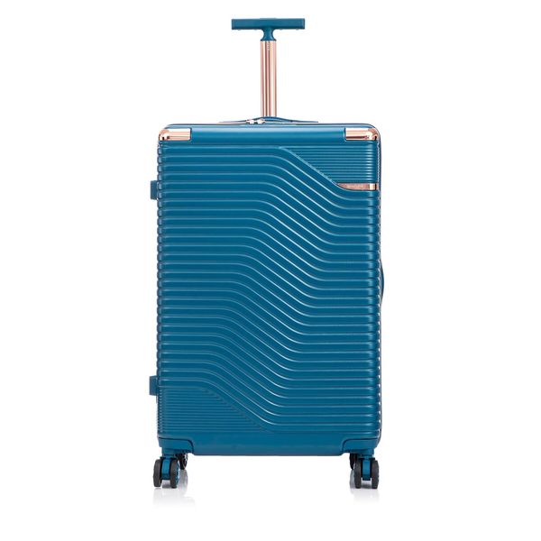 Semi Line Голям куфар Semi Line T5812-5 Тъмносин