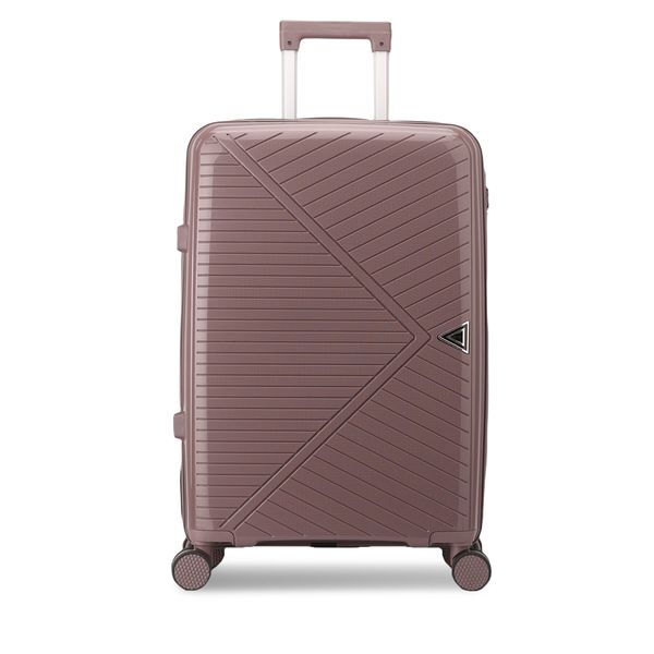 Semi Line Голям куфар Semi Line T5827-3 Кафяв