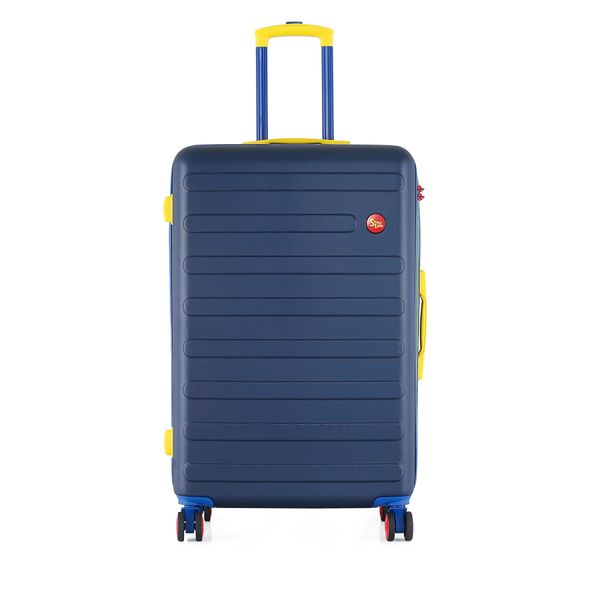 Semi Line Голям куфар Semi Line T5847-3 Тъмносин