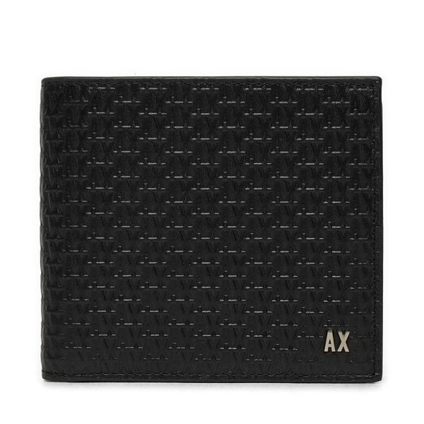 Armani Exchange Голям мъжки портфейл Armani Exchange 958097 4R847 00020 Черен
