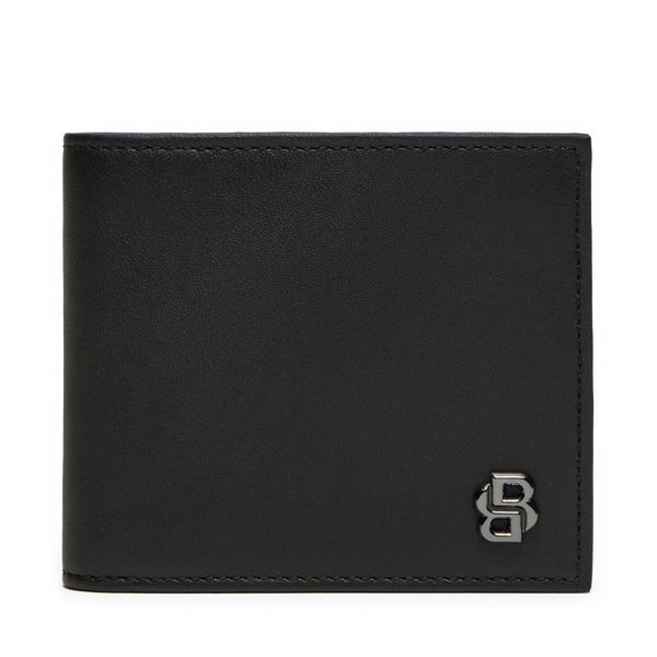 Boss Голям мъжки портфейл Boss 50523836 Черен