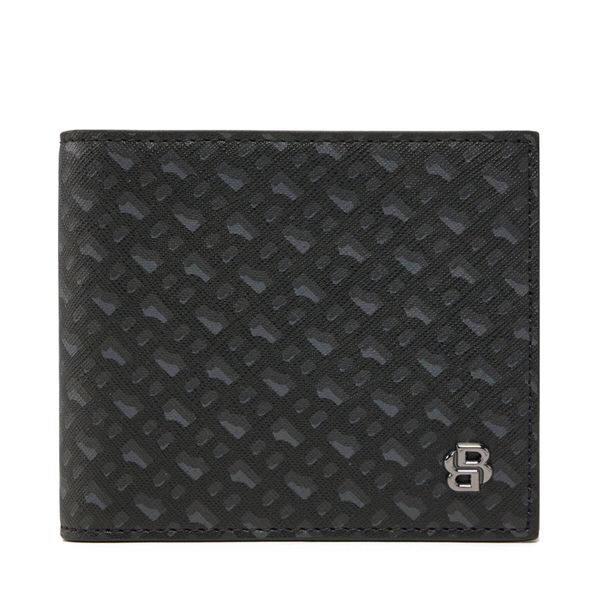 BOSS Голям мъжки портфейл BOSS 50536776 Черен
