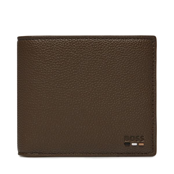 Boss Голям мъжки портфейл Boss Ray 8 Cc 50491957 Open Brown 249