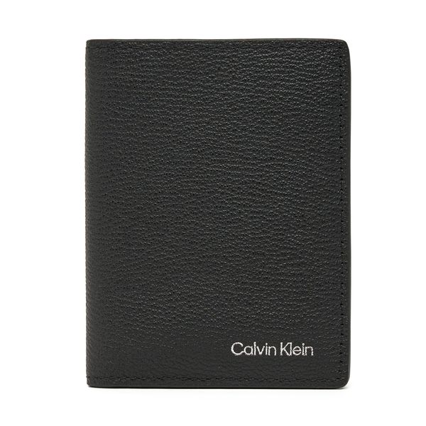Calvin Klein Голям мъжки портфейл Calvin Klein Warmth K50K512683 Черен