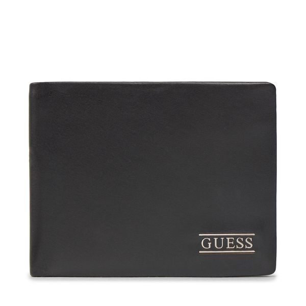 Guess Голям мъжки портфейл Guess New Boston R Slg SMNEBR LEA20 BLA