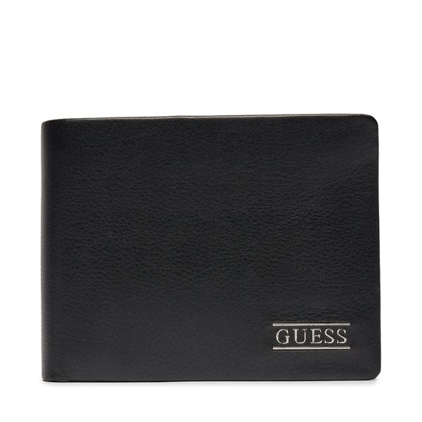 Guess Голям мъжки портфейл Guess SMNEBR LEA24 BLA
