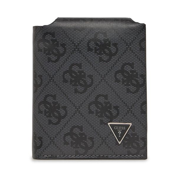 Guess Голям мъжки портфейл Guess Vezzola Leather Slg SMVELE LEA82 BLA