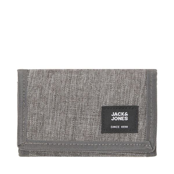 Jack&Jones Голям мъжки портфейл Jack&Jones Jaceastside 12228262 Grey