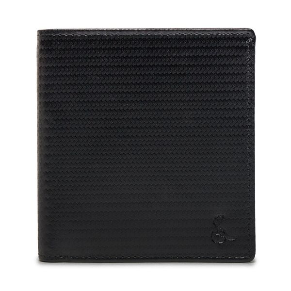 Semi Line Голям мъжки портфейл Semi Line P8268-0 Черен