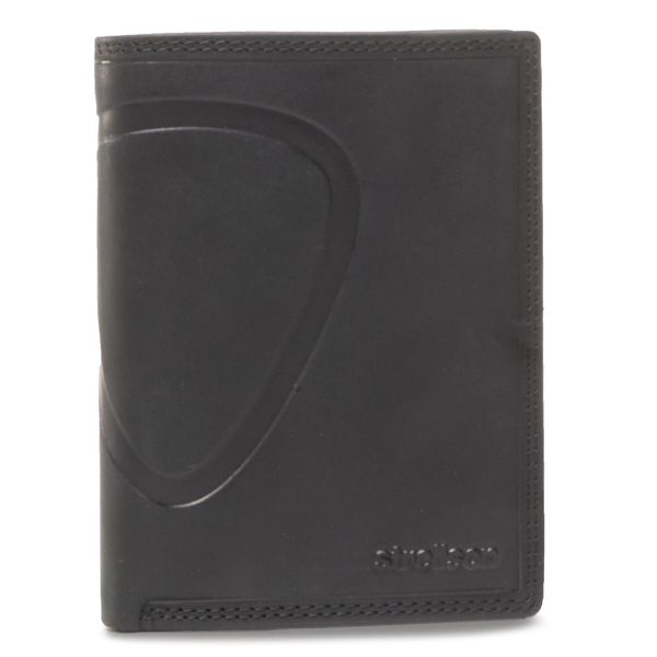 Strellson Голям мъжки портфейл Strellson Baker Street 4010000224 Черен