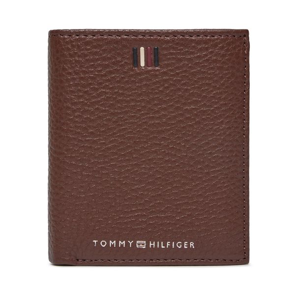 Tommy Hilfiger Голям мъжки портфейл Tommy Hilfiger Th Central Trifold AM0AM11851 Dark Chestnut GT8