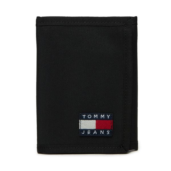 Tommy Jeans Голям мъжки портфейл Tommy Jeans AM0AM12920 Черен