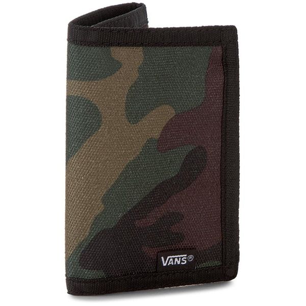 Vans Голям мъжки портфейл Vans Slipped VN000C3297I Classic Camo