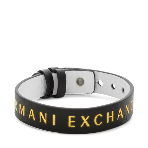 Armani Exchange Гривна Armani Exchange Logo AXG0107040 White/Black