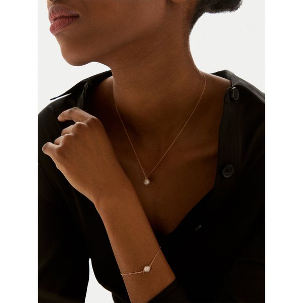 Daniel Wellington Гривна Daniel Wellington Pavé DW00400626 Позлатено с розово злато