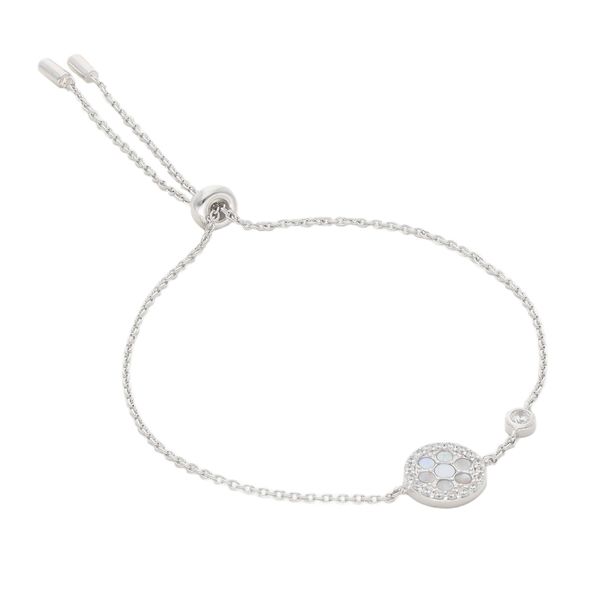 Fossil Гривна Fossil Glitz Extension JFS00519040 Silver