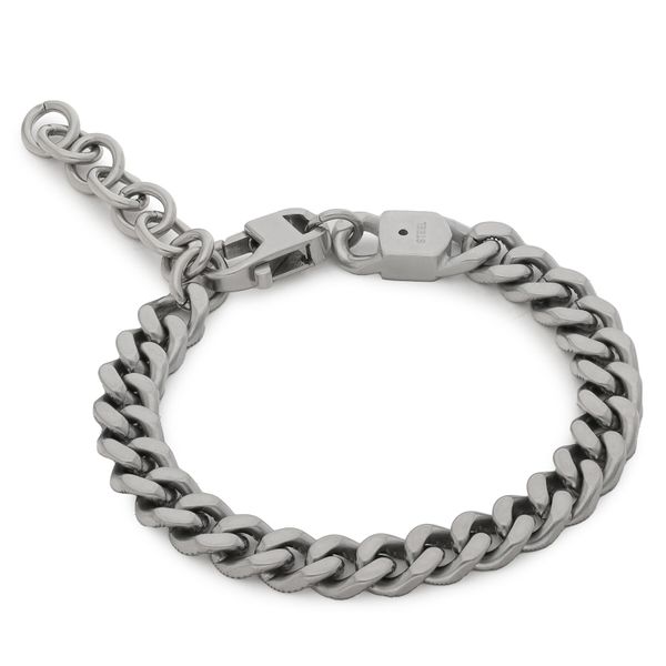 Fossil Гривна Fossil JF04697040 Сребрист