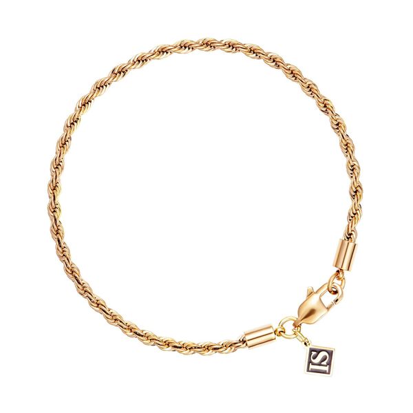 ICED STUFF Гривна ICED STUFF Rope Златист