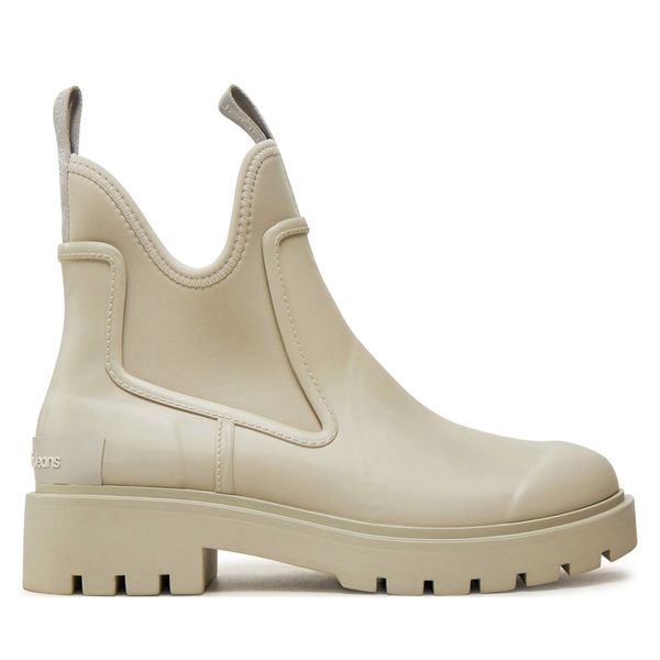 Calvin Klein Jeans Гумени ботуши Calvin Klein Jeans Mid Rainboot Chelsea YW0YW01034 Сив