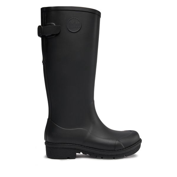 FitFlop Гумени ботуши FitFlop Wonderwelly Tall AH7-090 Черен