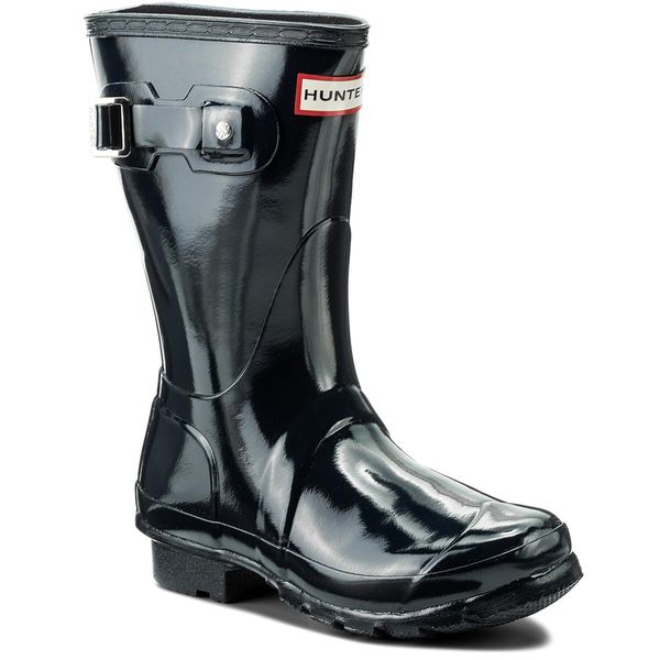 Hunter Гумени ботуши Hunter Org Short Gloss WFS1000RGL Тъмносин