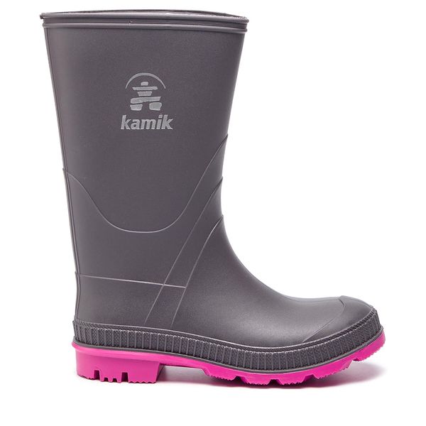 Kamik Гумени ботуши Kamik Stomp EK4149 Chercoal Magenta
