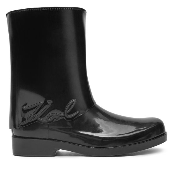 KARL LAGERFELD Гумени ботуши KARL LAGERFELD Kalosh KL47064S Черен