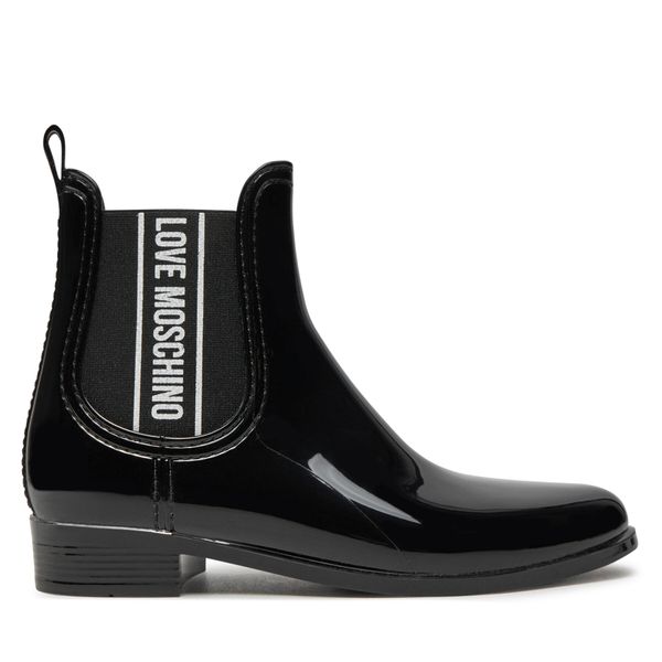 LOVE MOSCHINO Гумени ботуши LOVE MOSCHINO JA21013G1LIR1000 Черен
