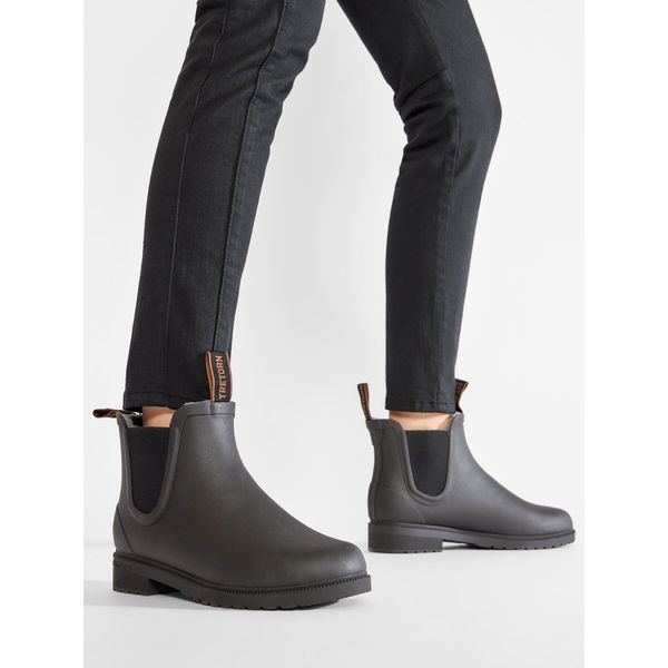 Tretorn Гумени ботуши Tretorn Chelsea Classic Winter 47338010 Черен