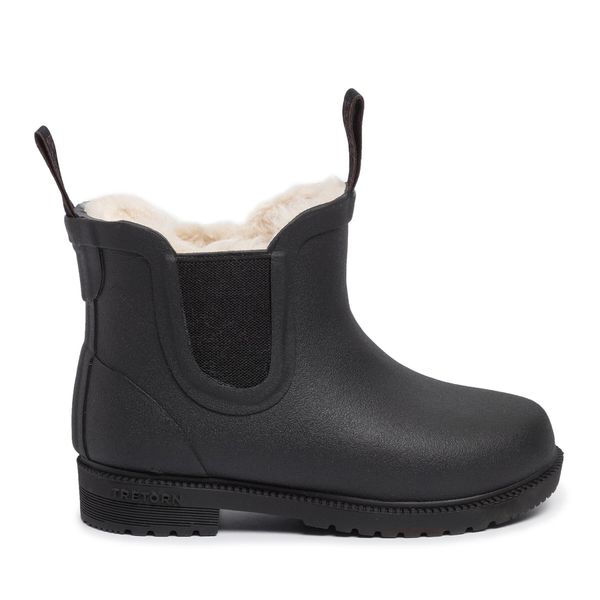 Tretorn Гумени ботуши Tretorn Chelsea Winter 47263310 Черен
