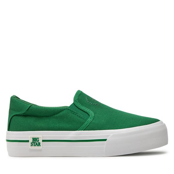 Big Star Shoes Гуменки Big Star Shoes NN274114 Зелен