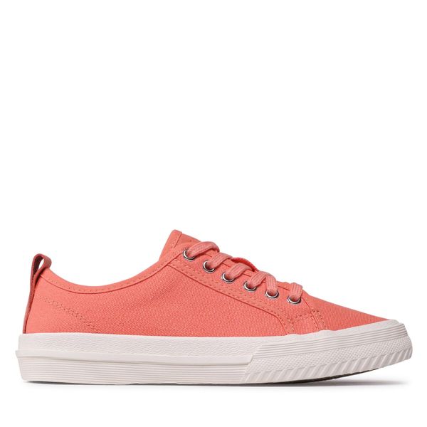 Clarks Гуменки Clarks Roxby Lace 261649844 Coral Canvas