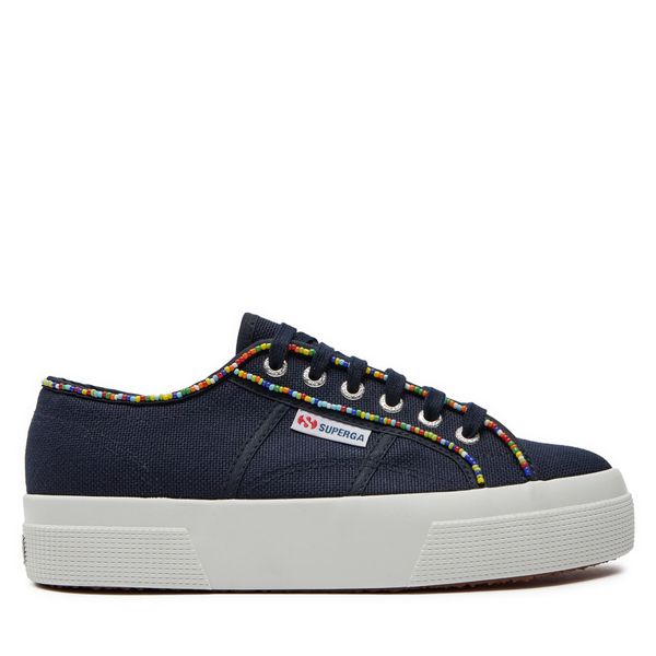 Superga Гуменки Superga Multicolor Beads 2740 S4131FW Тъмносин