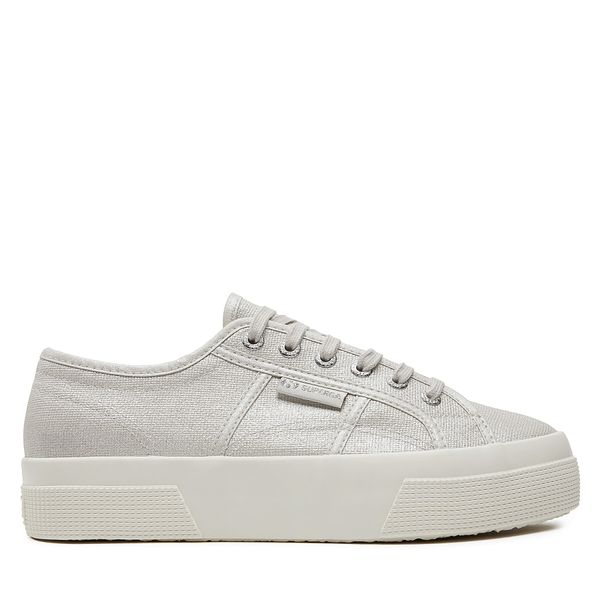 Superga Гуменки Superga Platform Pearl Matte Canv 2740 S21362W Сив