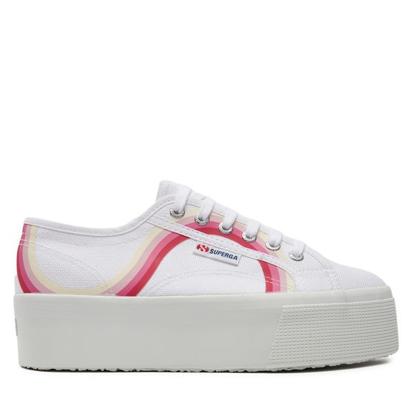 Superga Гуменки Superga Round Stripes 2790 S4128TW Бял