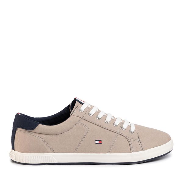 Tommy Hilfiger Гуменки Tommy Hilfiger Iconic Long Lace Sneaker FM0FM01536AEP Бежов