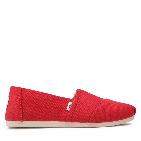 Toms Гуменки Toms Alpargata 10017743 Червен